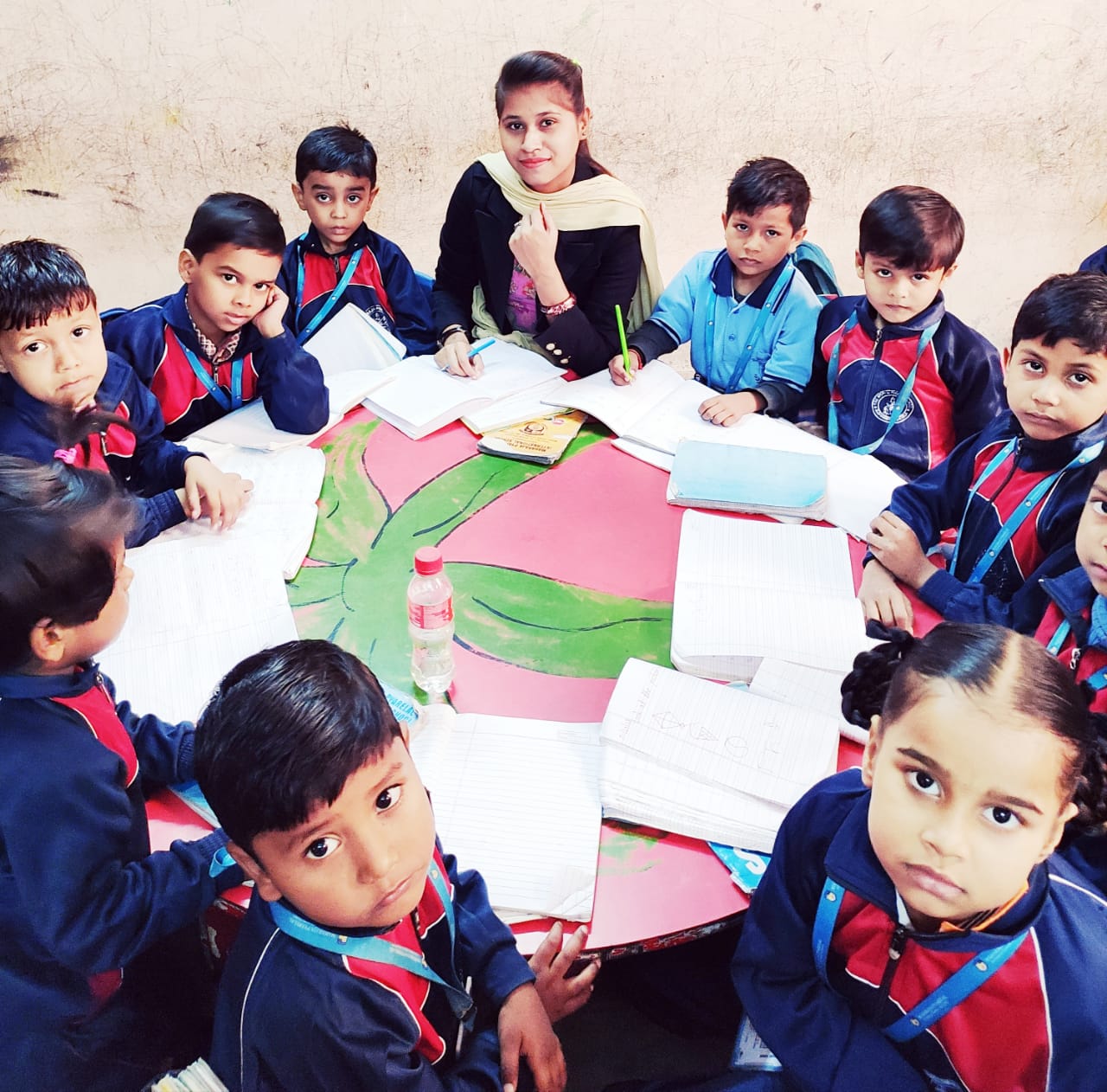 A  SCHOOL  WHICH  HAS  FOUR  WALLS WITH TOMARROW  INSIDE 